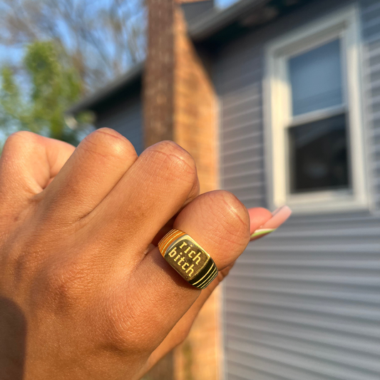RICH B*TCH RING