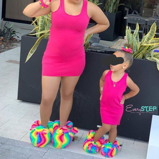 Kids Teddy Bear Slippers 🧸💓