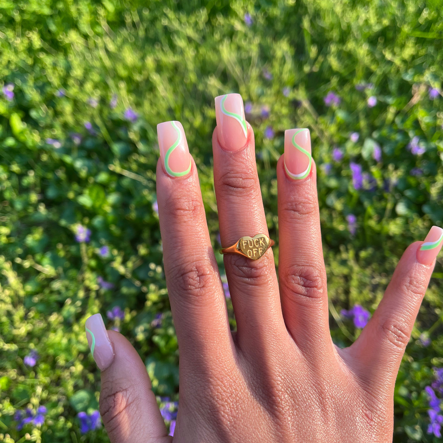 F*CK OFF Ring