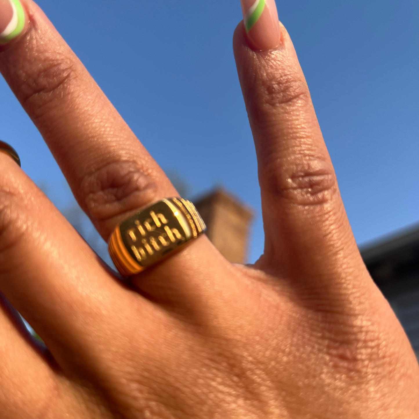 RICH B*TCH RING