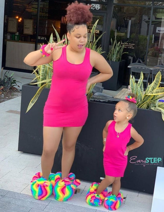 Kids Teddy Bear Slippers 🧸💓